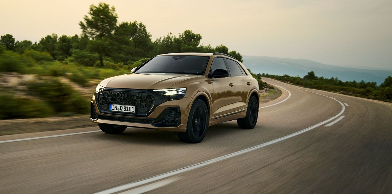 Audi's refreshed Q8 features new tech, lights and colours