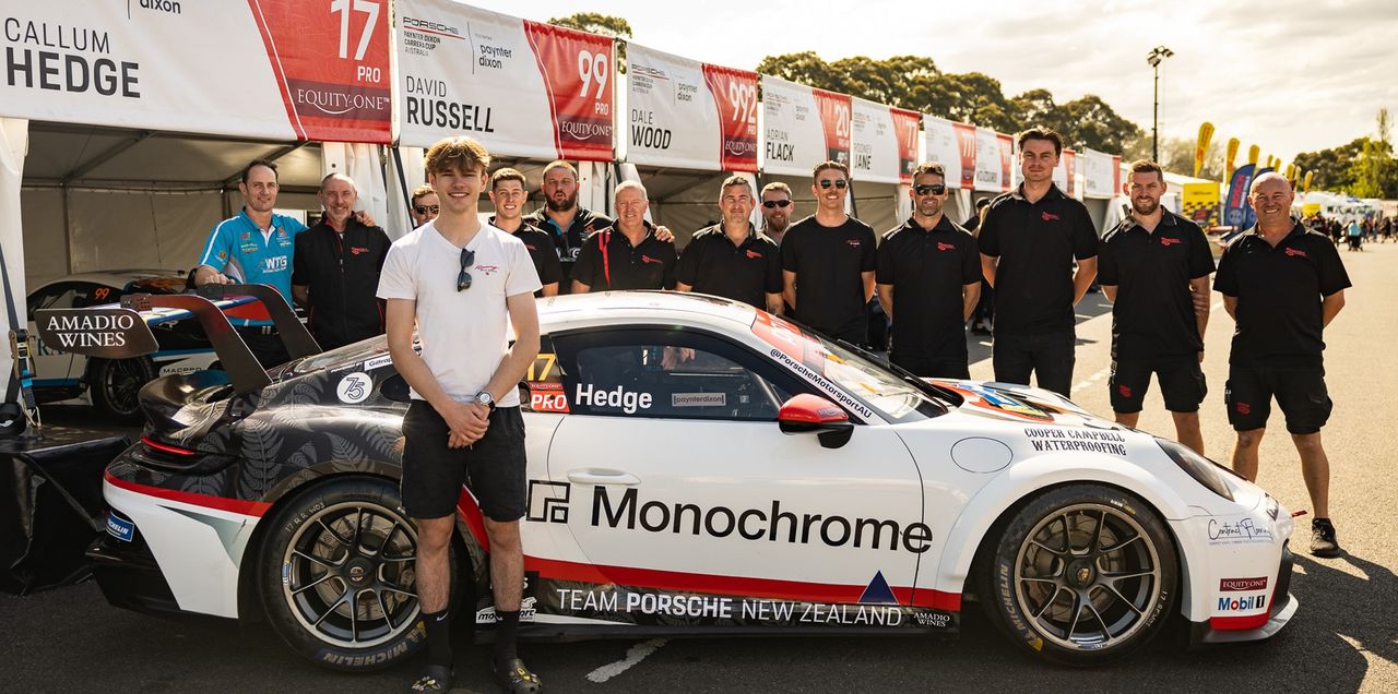 Callum Hedge heading to global Porsche Junior Shootout