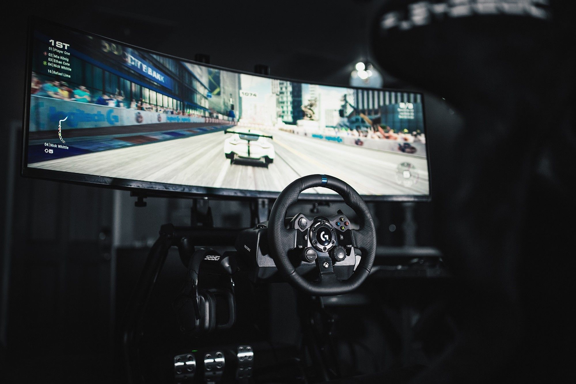 その他 Logicool G923 Racing Wheel and Pedals Logitech G923 TRUEFORCE Sim Racing Wheel and Pedals for PC, Xbox X