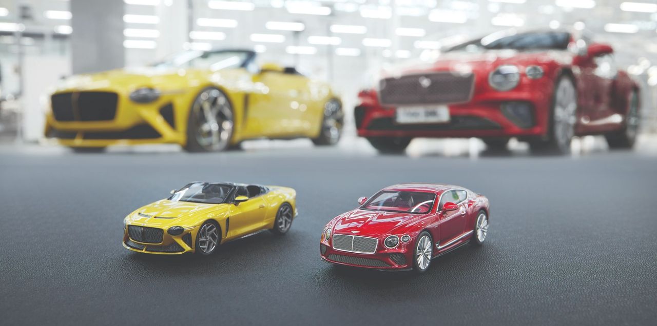 Must haves: 1:43 scale Bentley Bacalar and Continental GT