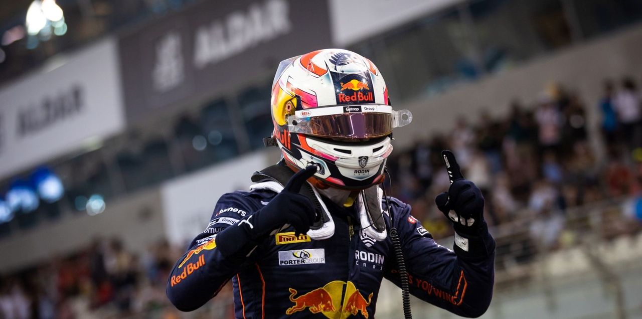 Liam Lawson At Yas Marina
