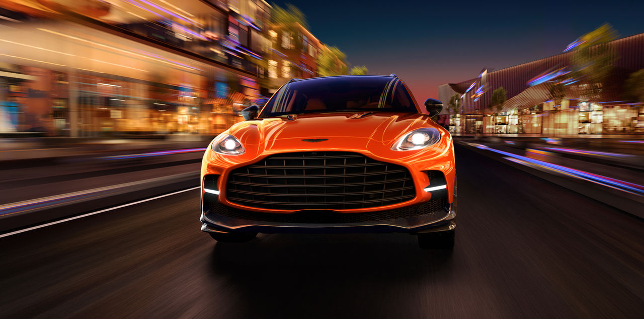 The revamped Aston Martin DBX707