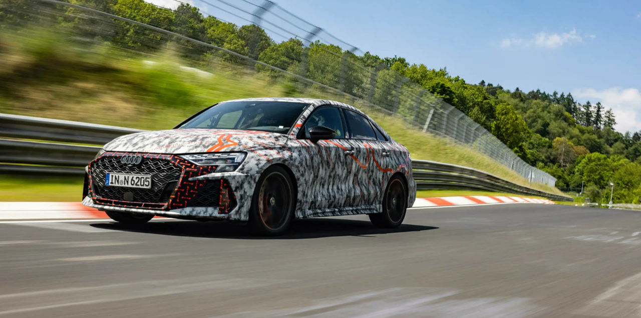 Refreshed Audi RS3 smashes rival’s Nürburgring time