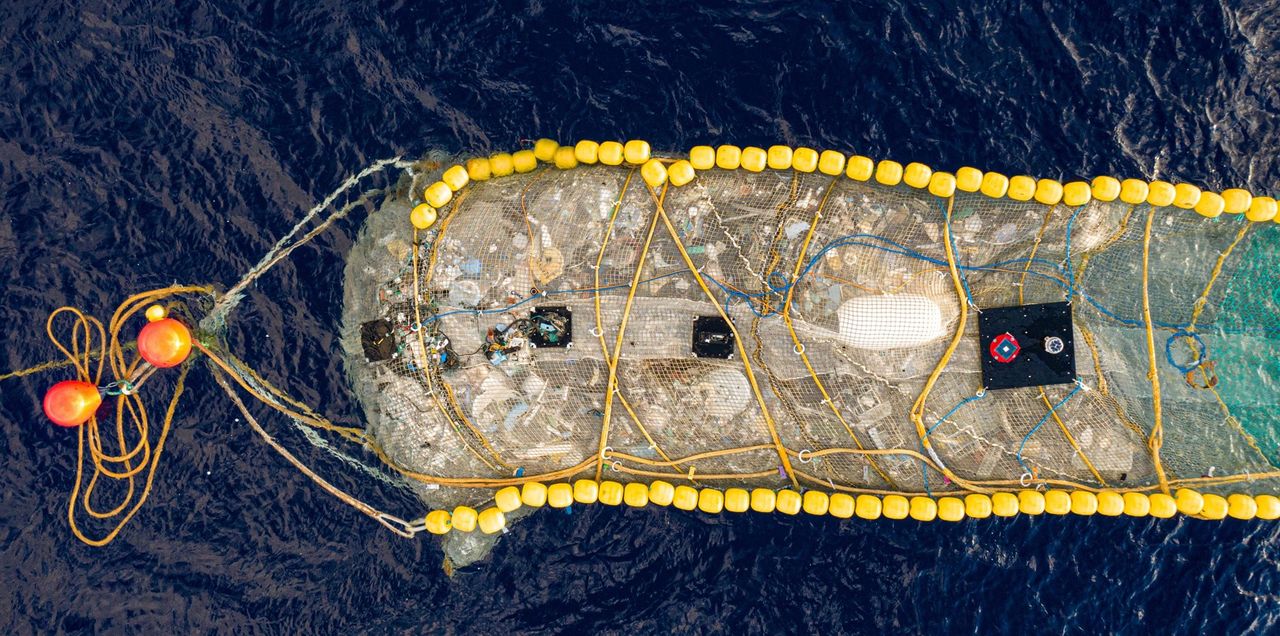 Kia's Partnership with The Ocean Cleanup Yields Record 55-Ton Ocean Plastic Haul