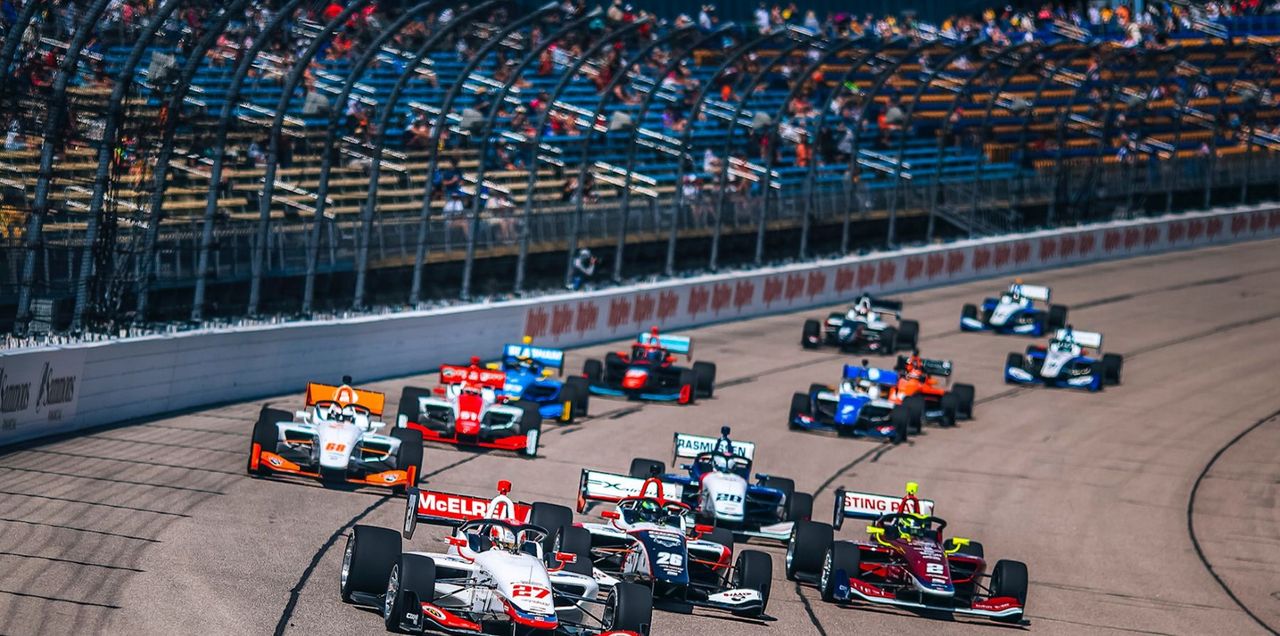 McElrea Takes First Indy Lights Oval Win
