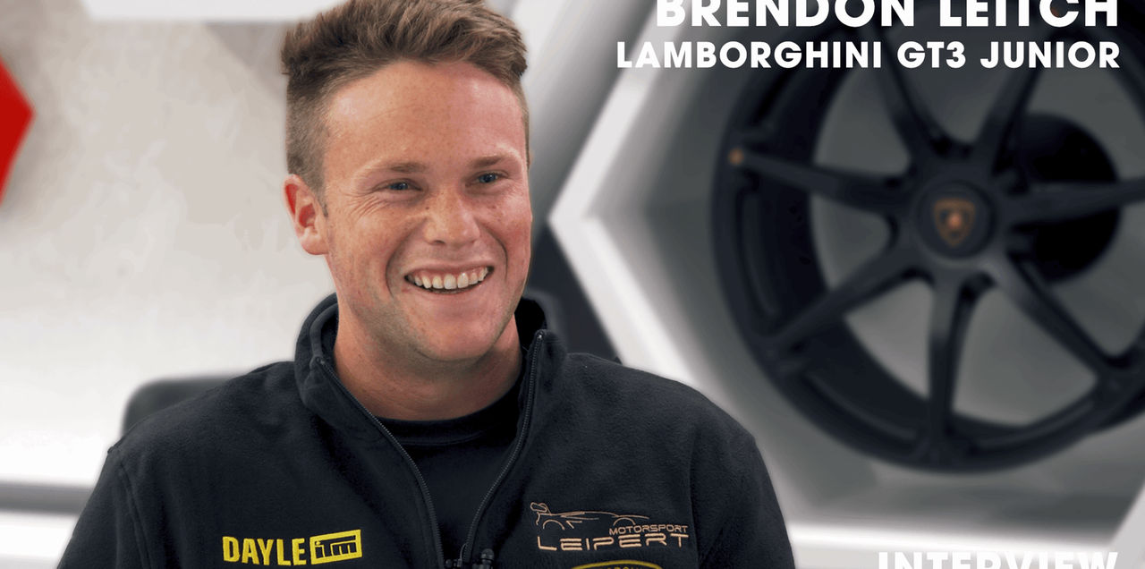 Brendon Leitch talks Lamborghini Junior GT3 Team | GiltrapTV