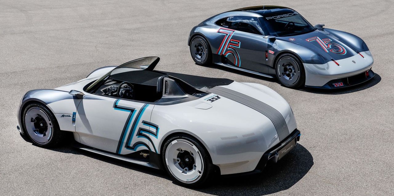 Porsche unveils Vision 357 Speedster concept