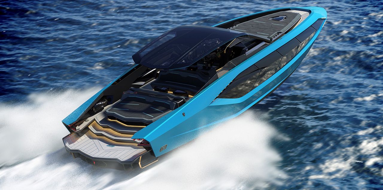 Lamborghini & Tecnomar reveal new motor yacht