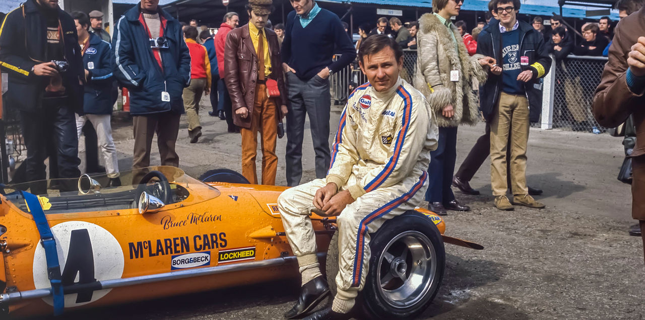 Marking the anniversary of Bruce McLaren's record-breaking first Formula One win