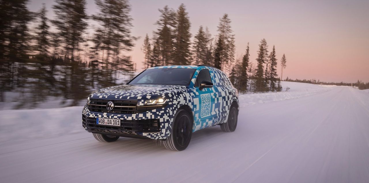 Volkswagen takes new Touareg through its paces in the Arctic