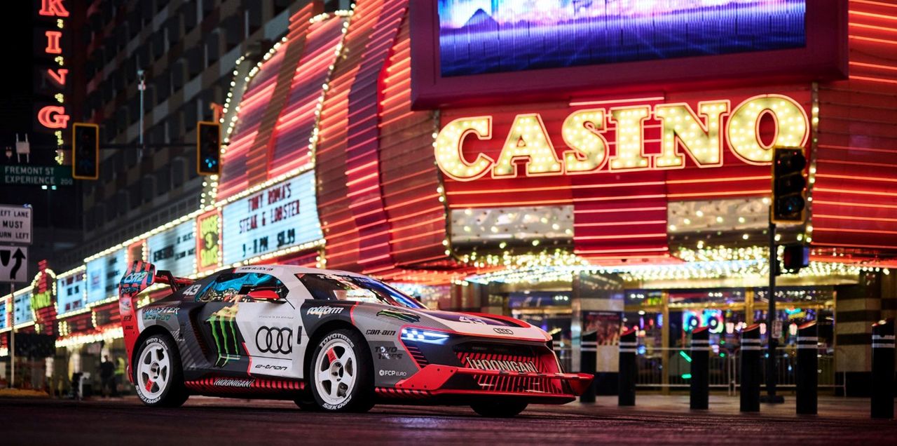 Ken Block And Audi Electrify Vegas