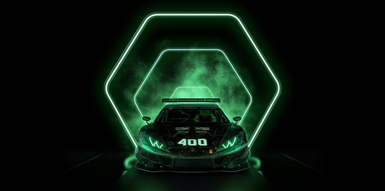 Lamborghini celebrates it's 400th Huracan racing model