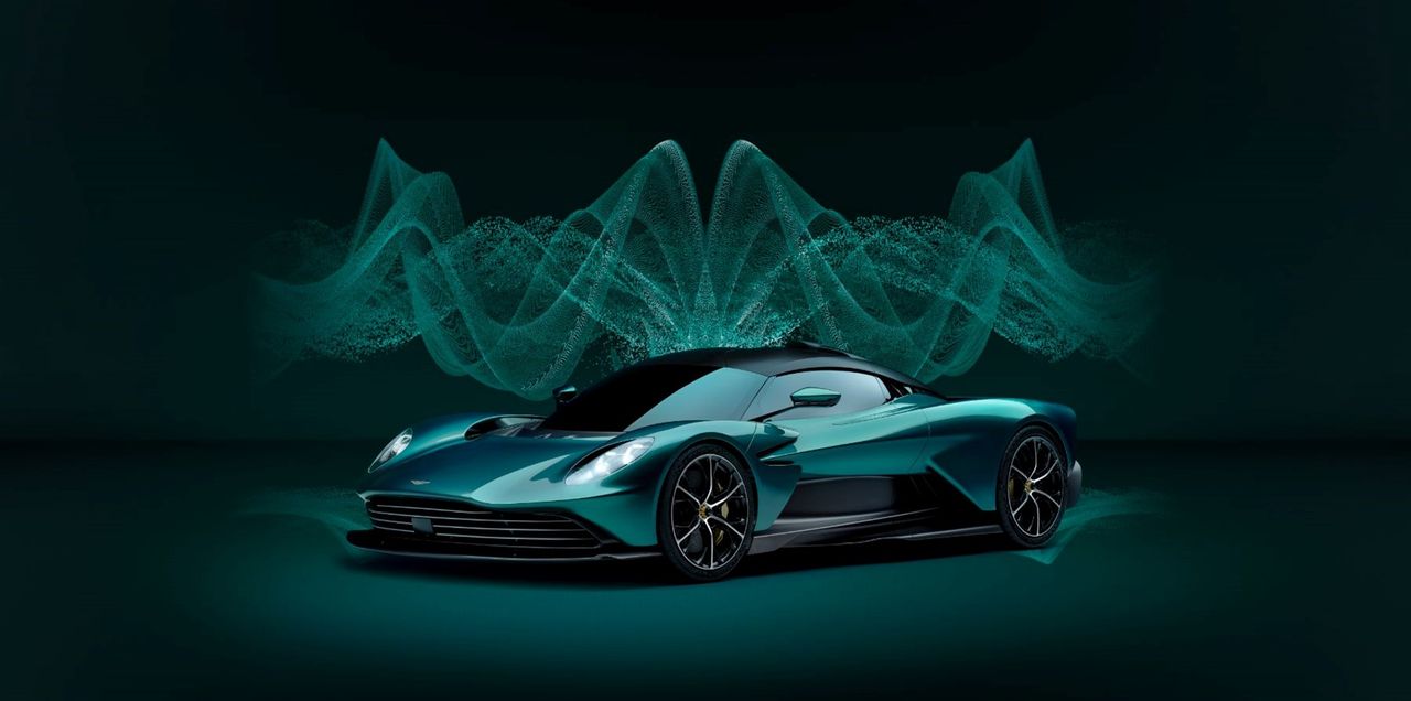 Aston Martin’s wings fly into future.