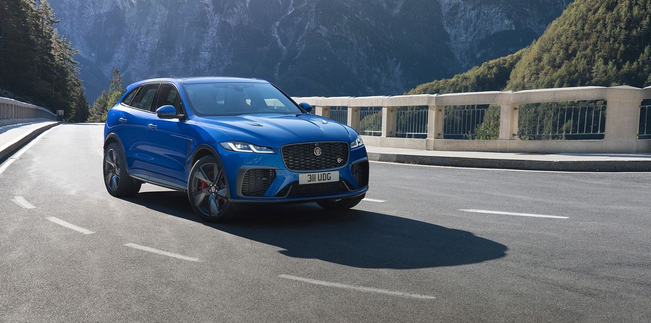 Enhanced Jaguar F-Pace SVR: premium performance