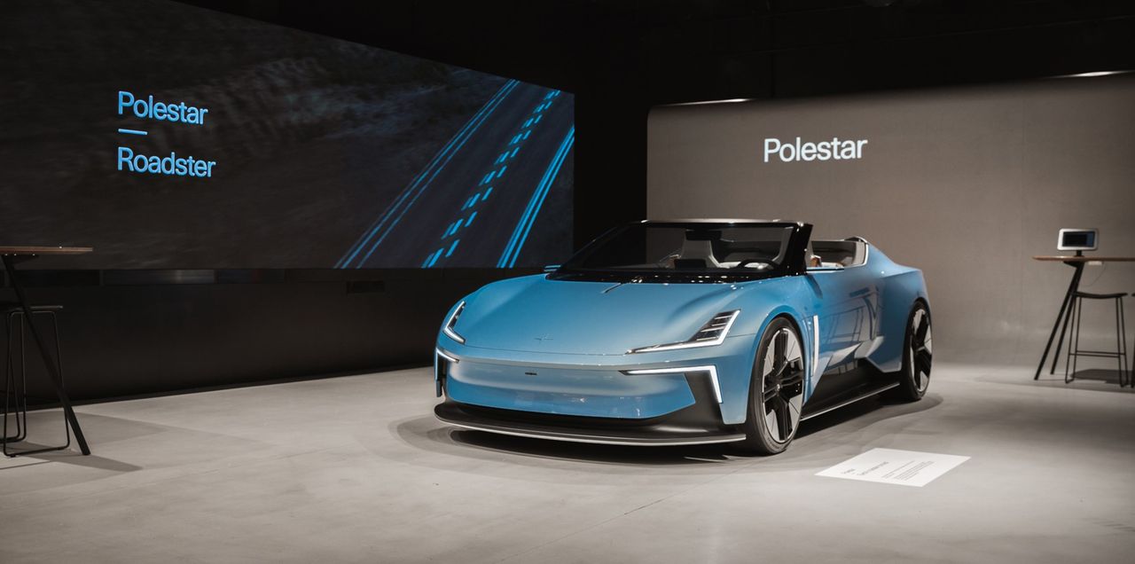 Polestar Electric Roadster Concept At The Car Store
