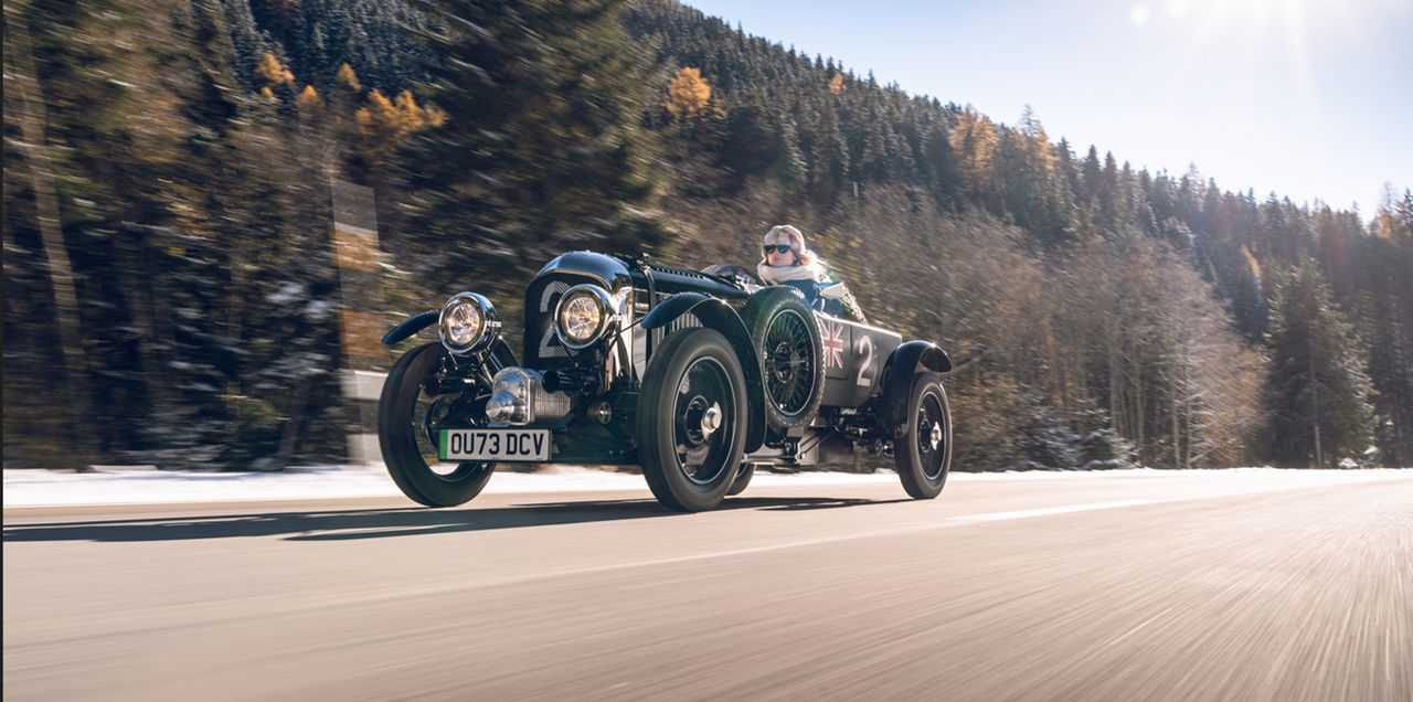 Bentley Blower Jnr begins durability testing with a Christmas mission