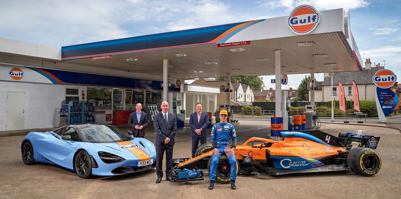 McLaren and Gulf Oil sign strategic partnership