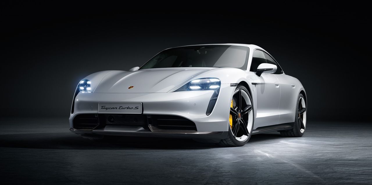 World premiere of the Porsche Taycan