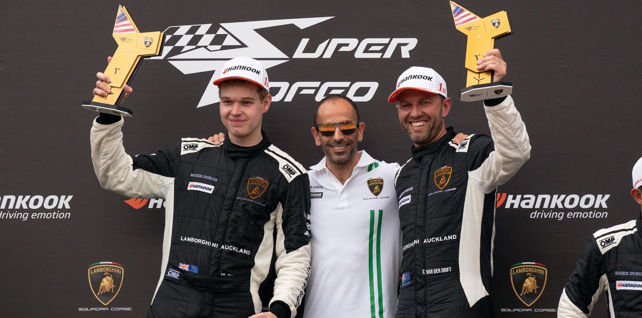 Kiwis win Round 1 of Lamborghini Super Trofeo Asia