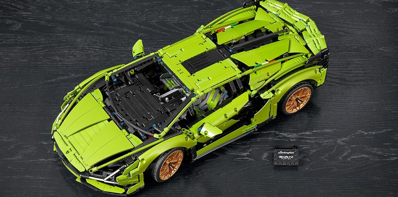 Automobili Lamborghini and the LEGO Group recreate the Lamborghini Sián FKP 37