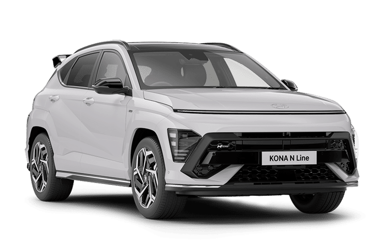 2025 Hyundai Kona KONA Premium + N Line Package with sunroof SUV Smartstream G1.6 GDi Hybrid 6-Speed DCT FWD Cyber Grey