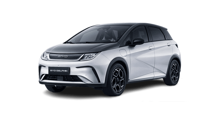 2025 BYD DOLPHIN Premium Ski White + Harbour Grey