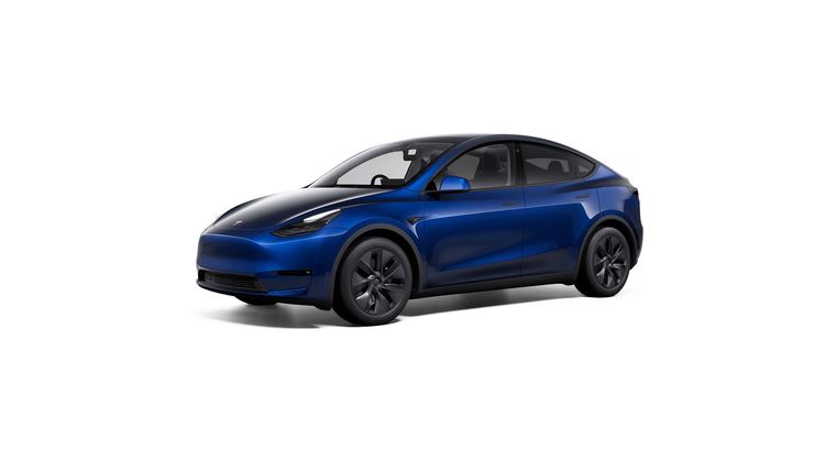 2024 Tesla Model Y Long Range All-Wheel Drive Deep Blue Metallic