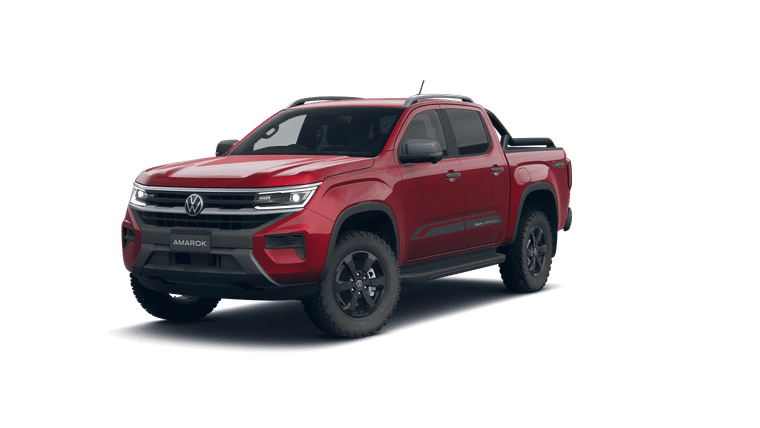 2025 Volkswagen Amarok Pan Americana Deep Red Metallic