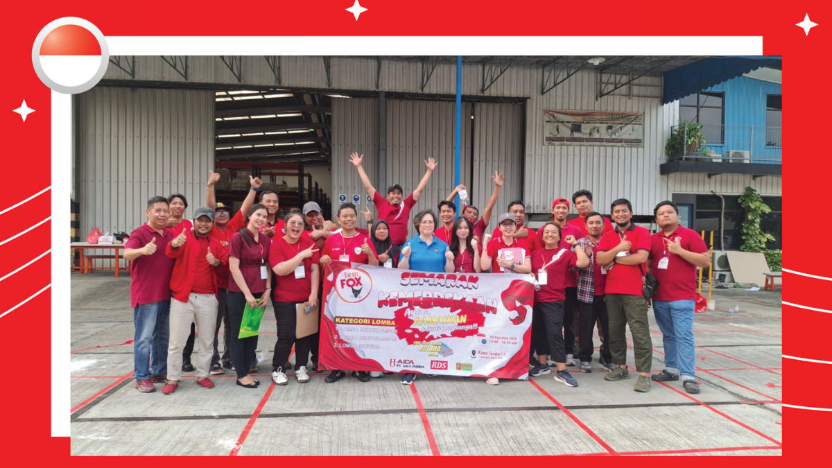 Semarak HUT RI ke-80: Kolaborasi PT Ronadamar Sejahtera & PT Aica Indria