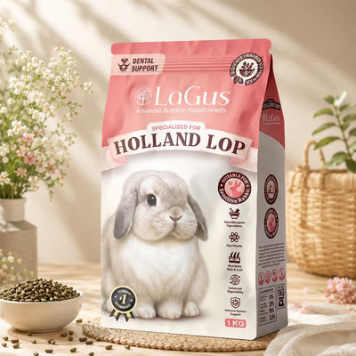 ￼LaGus Holland Lop อาหารกระต่าย สำหรับพันธุ์ฮอลแลนด์ลอป 1kg