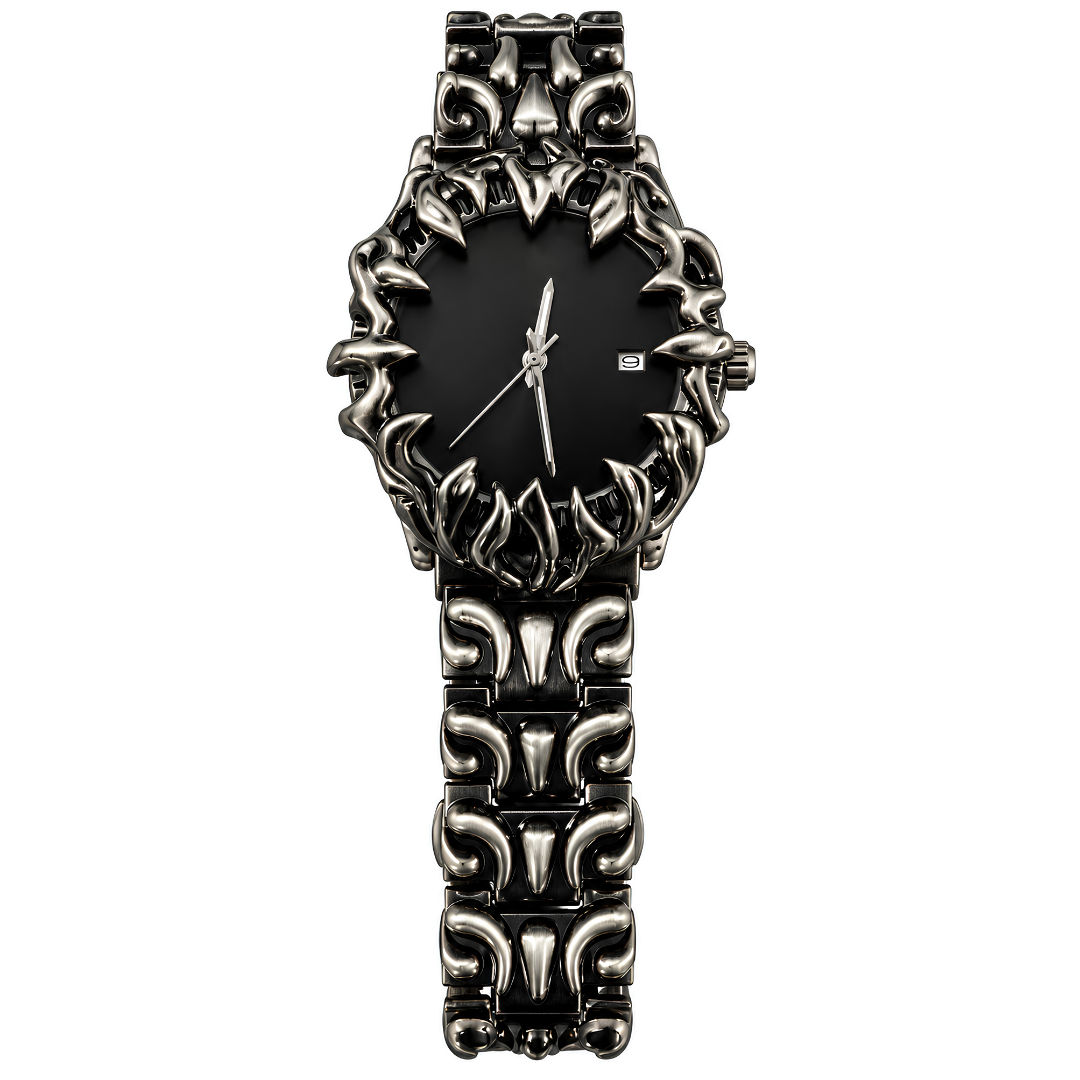 Black T Designer Watch