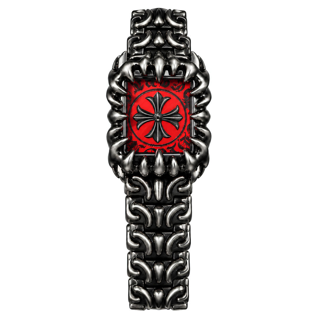Red Chrome Hearts Designer Watch 2 A