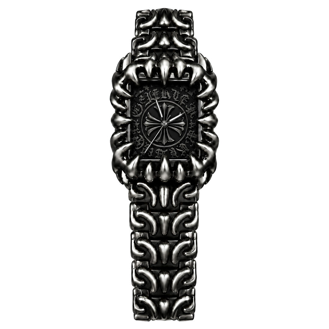 Black Chrome Hearts Designer Watch 2 C
