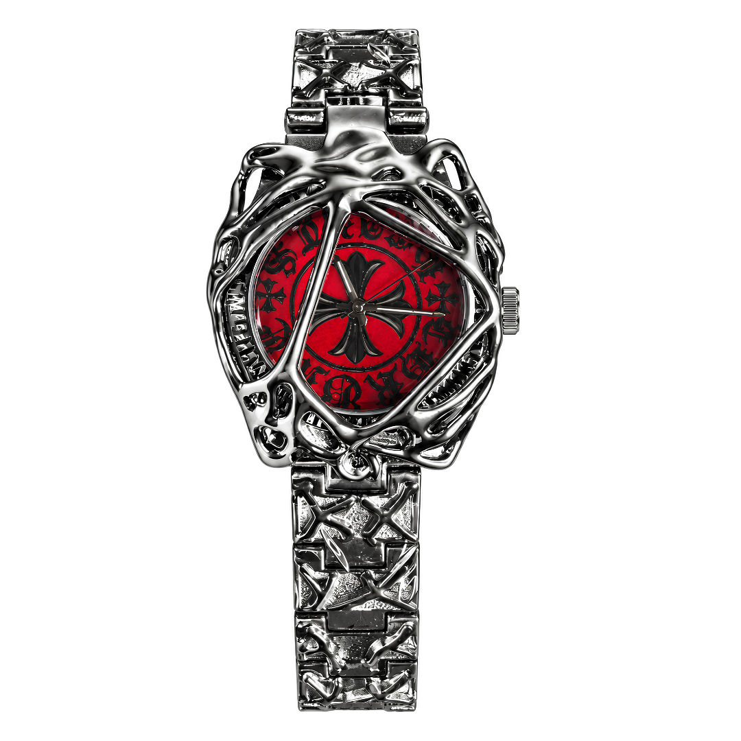 Red Chrome Hearts Designer Watch F