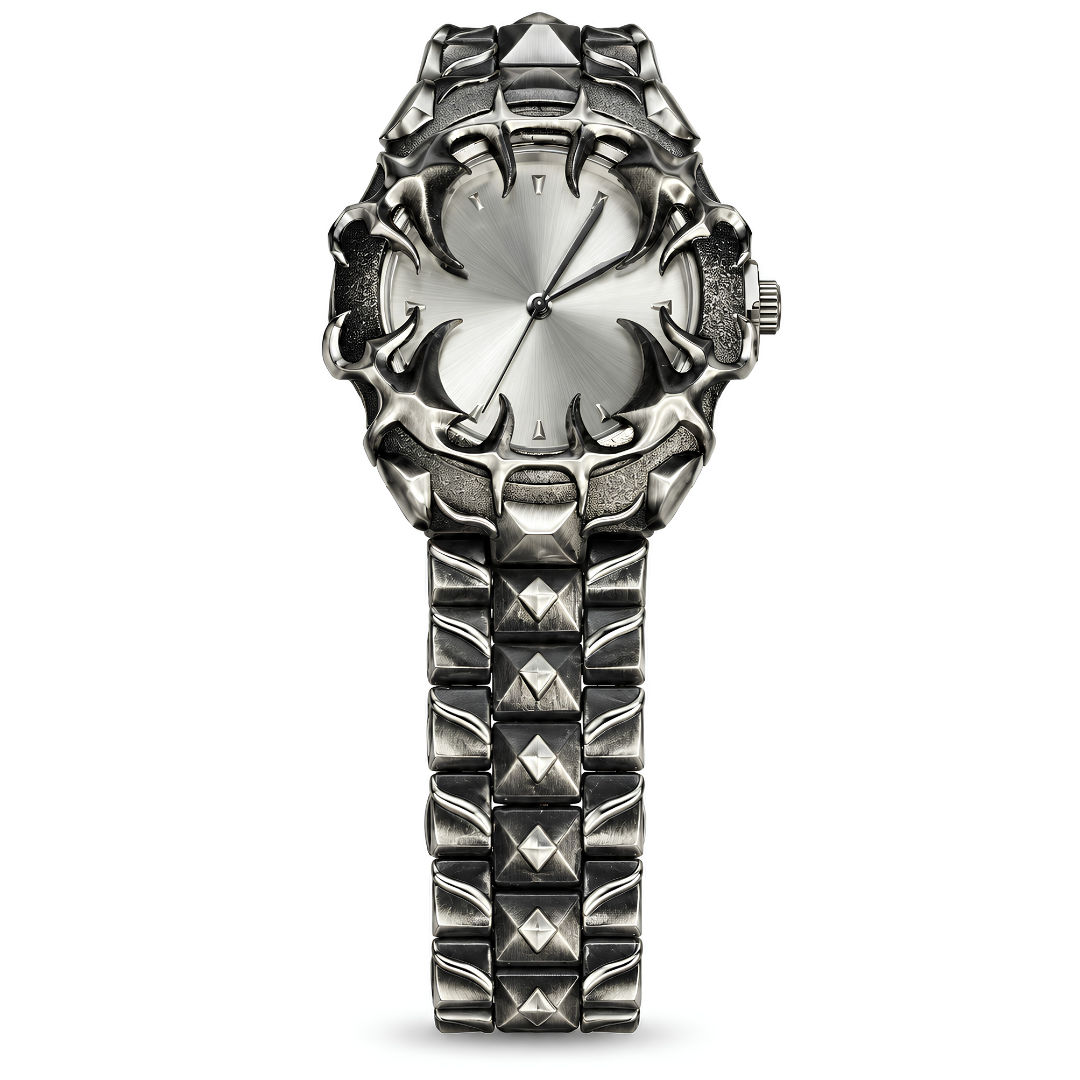 White Goth C Designer Watch