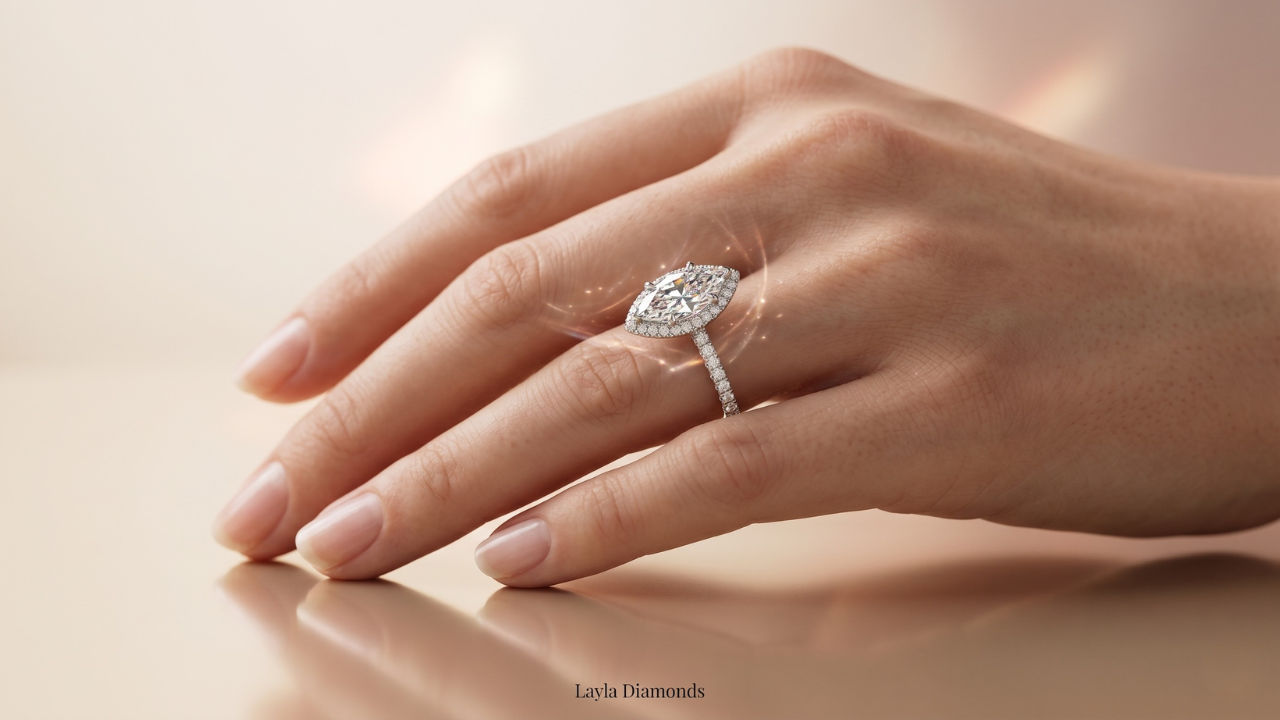 Marquise Engagement Ring