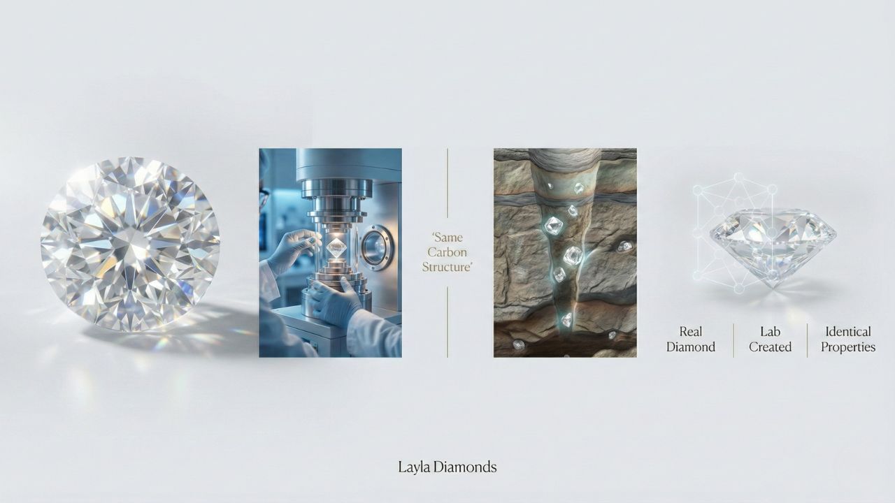 Lab Grown Diamond Creation