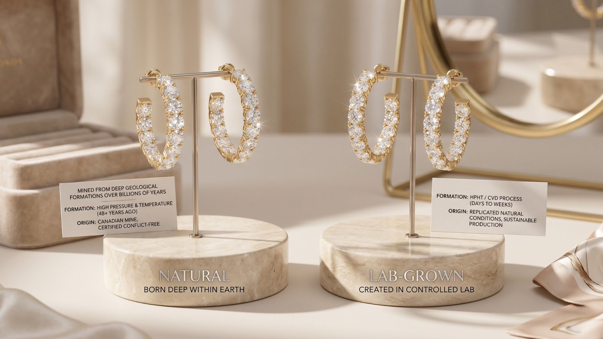 Natural vs Lab Diamonds