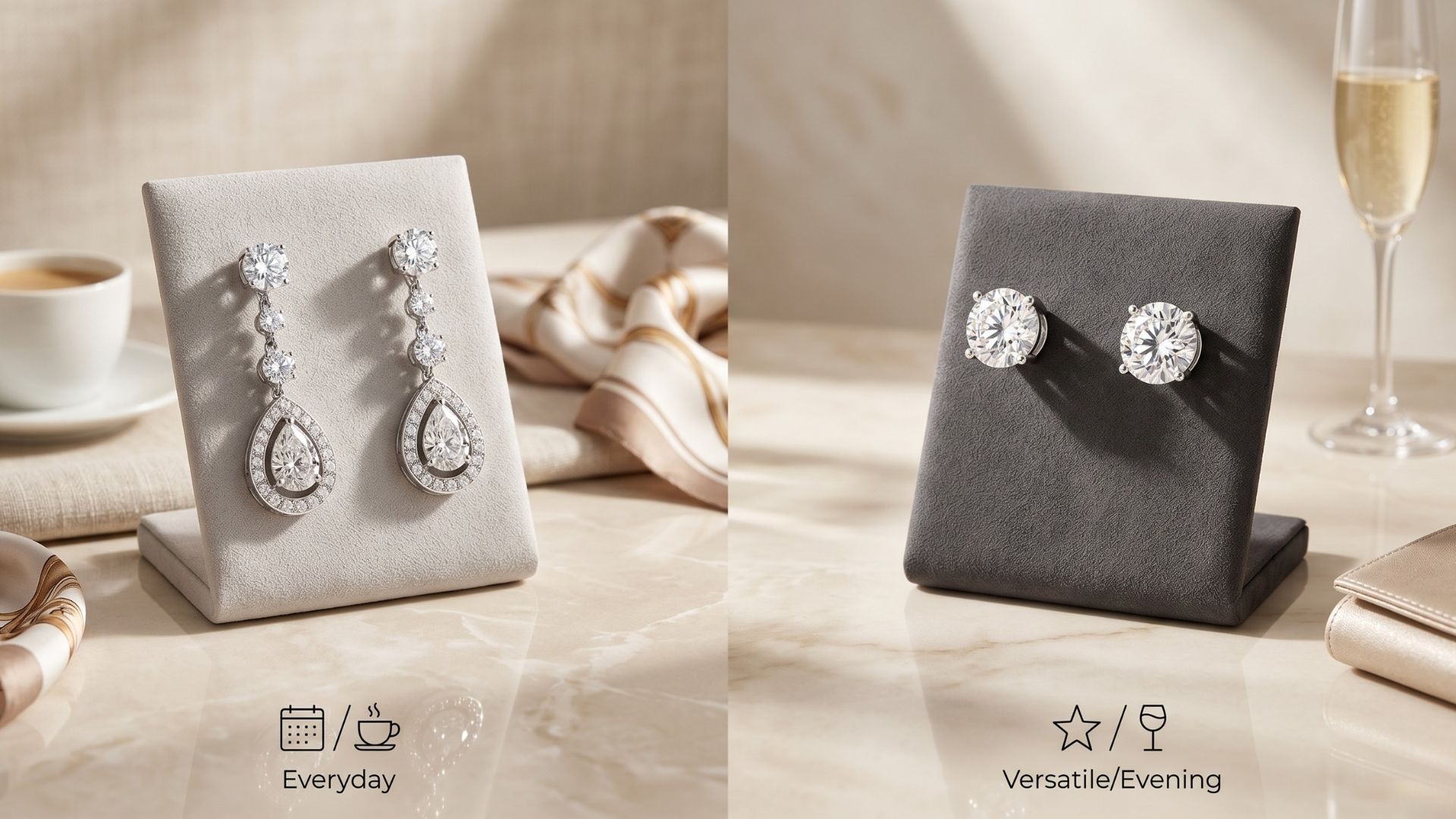 diamond earring styles