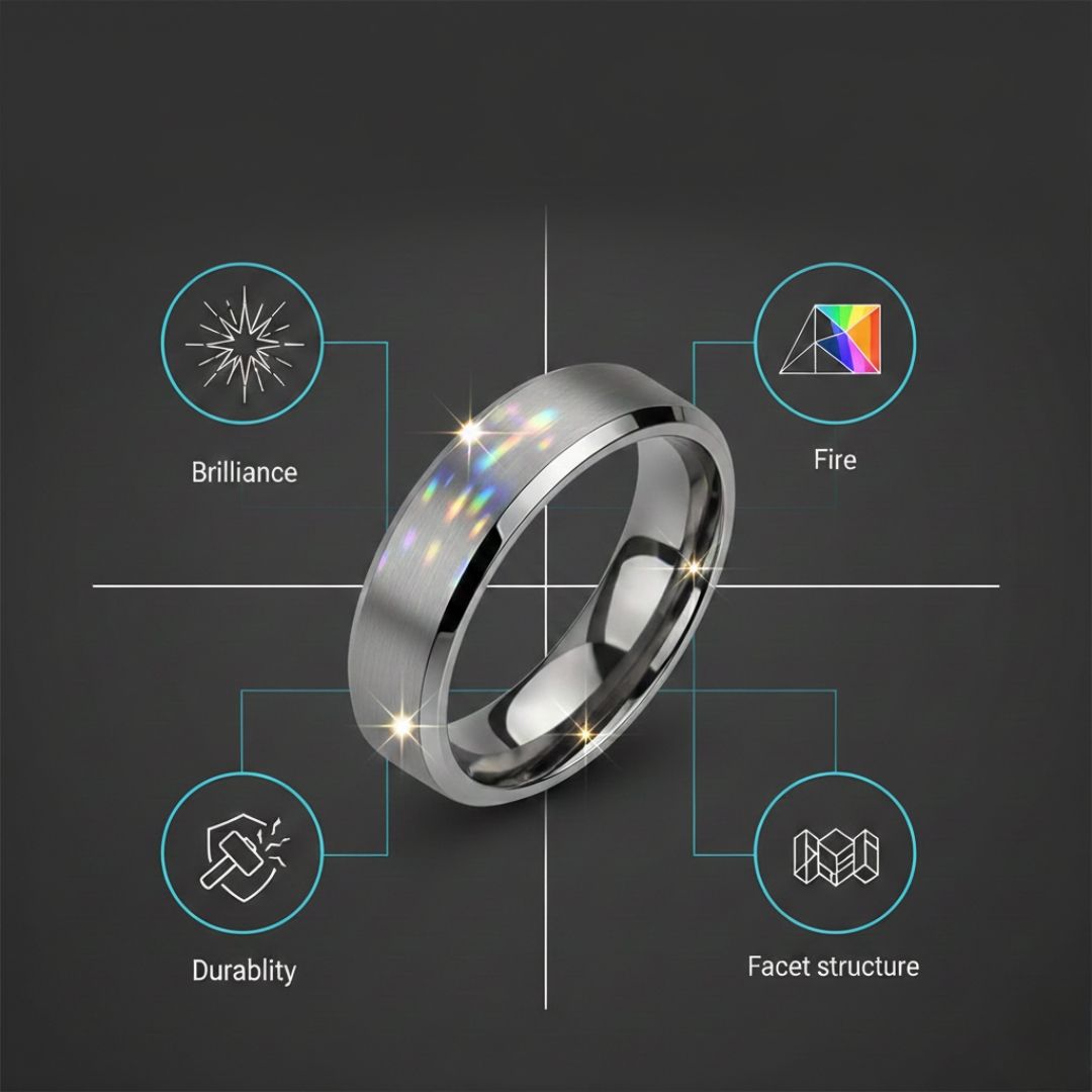 Mens Married Bands Metal Durability