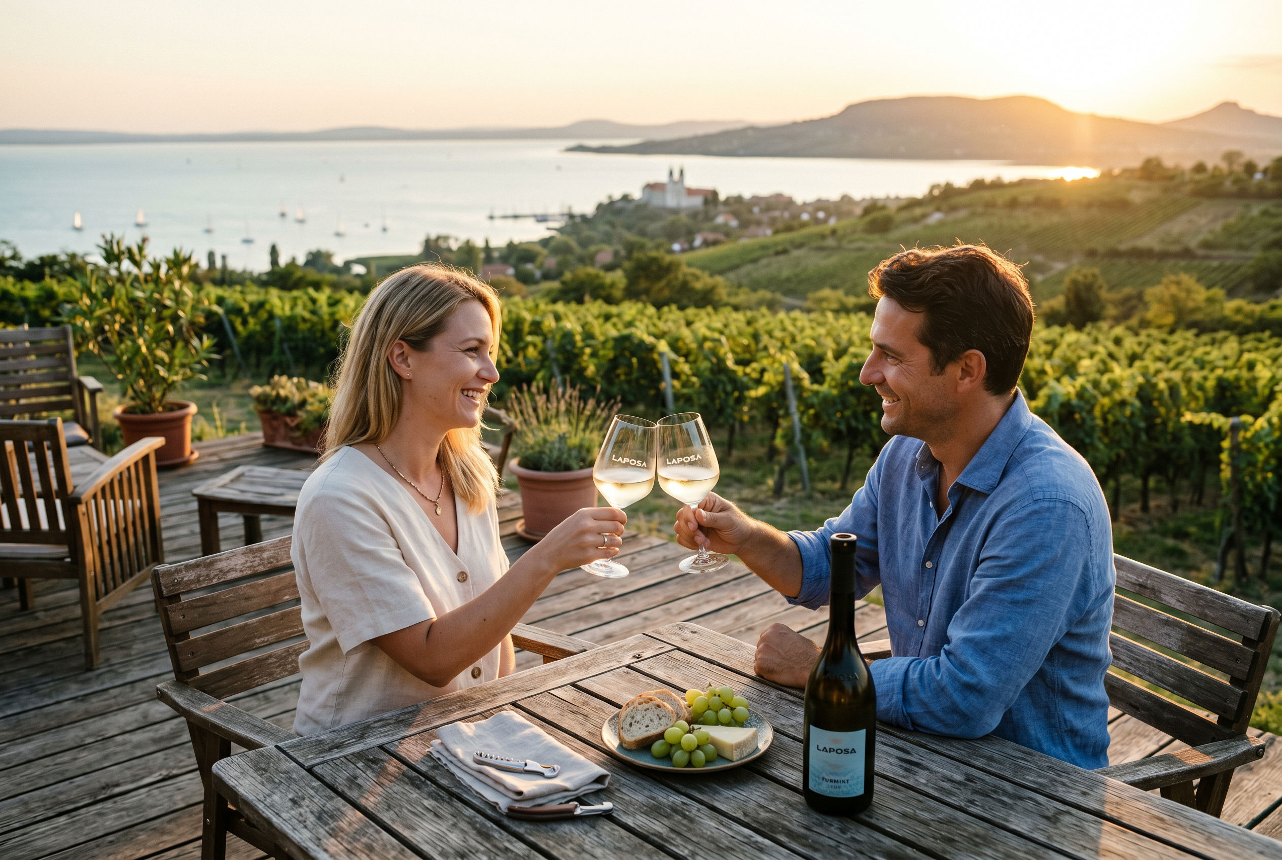 Borkóstolás a Balaton környékén