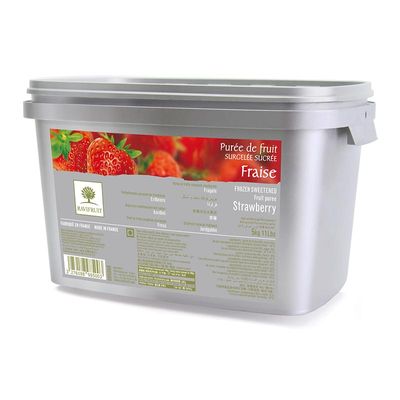 FROZEN STRAWBERRY PUREE 8985 5KG