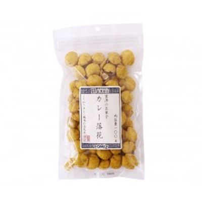 CURRY FLAVOURED PEANUT SNACK 110G