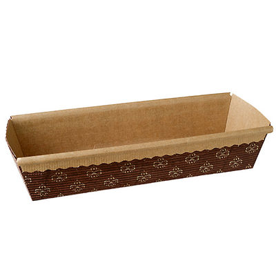 PAPER POUND CAKE MOULD 200X65X50MM 5PC