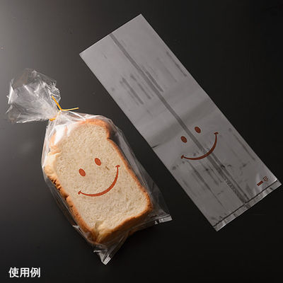 SMILEY BREAD PLASTIC BAG (10SHEETS)