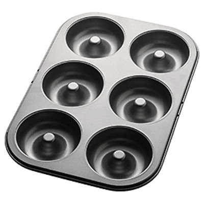 6CAV DOUGHNUT PAN Ø70XH25MM