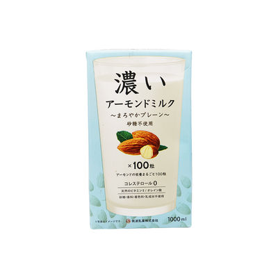 ALMOND MILK PLAIN 1L/TSUKUBA