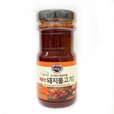 KOREAN BBQ SAUCE SPICY PORK BULGOGI MARINADE 840G