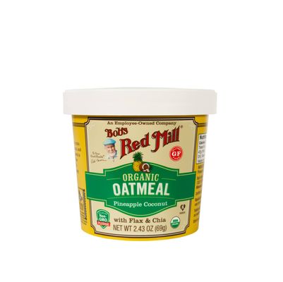 GF OG OATMEAL CUP-PINEAPPLE COCONUT