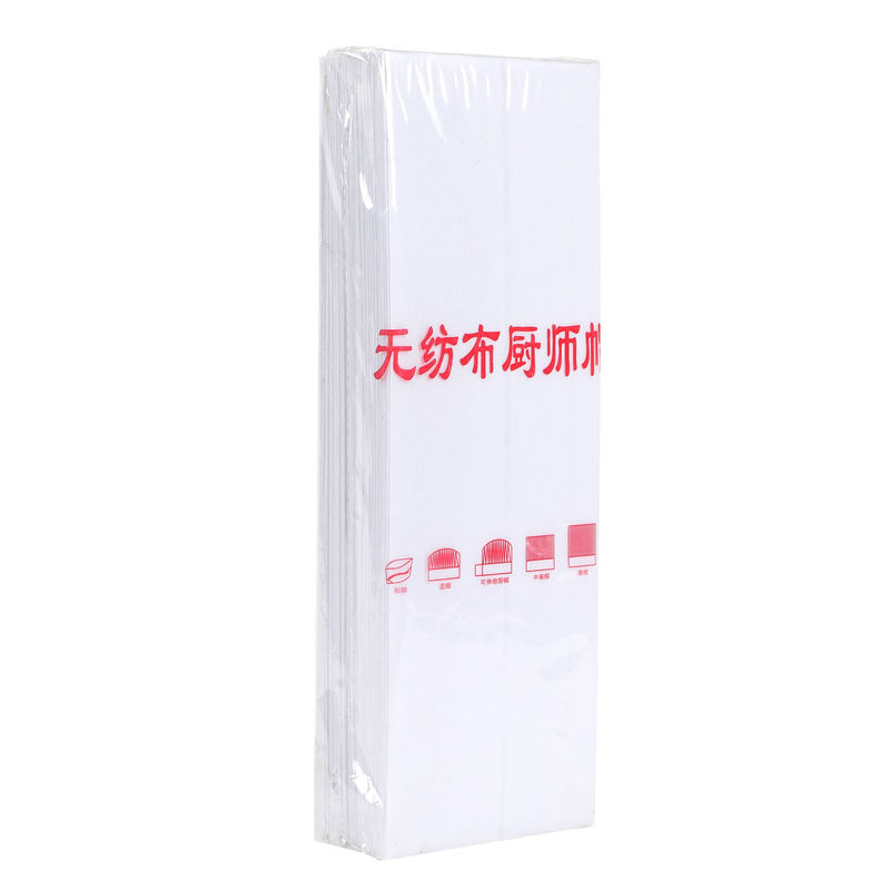 NONWOVEN CHEF HAT 4" 20PCS image number 1